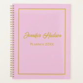 Professionele Eenvoudige Girly Schattige Licht Roo Planner (Voorkant)