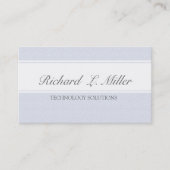 Professionele eenvoudige minimale bedrijfstechnolo visitekaartje (Voorkant)