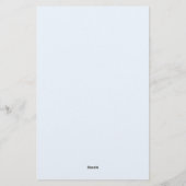 Professionele Eenvoudige Moderne Minimalistische A Briefpapier (Achterkant)