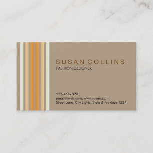Professionele Eenvoudige Plain Elegant Modern Visitekaartje