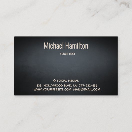 Professionele eenvoudige vastgoedconstructie visitekaartje (Achterkant)