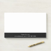 Professionele Eenvoudige Wit Post-it® Notes (Op bureau)