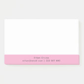 Professionele Eenvoudige Wit Post-it® Notes (Voorkant)