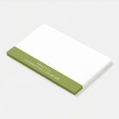 Professionele Eenvoudige Wit Post-it® Notes (Schuin)