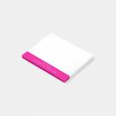 Professionele Eenvoudige Wit Post-it® Notes (Schuin)