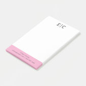Professionele Eenvoudige Wit Post-it® Notes (Schuin)