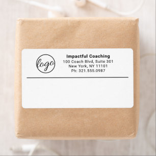 Professionele eenvoudige zakelijke Logo Etiket