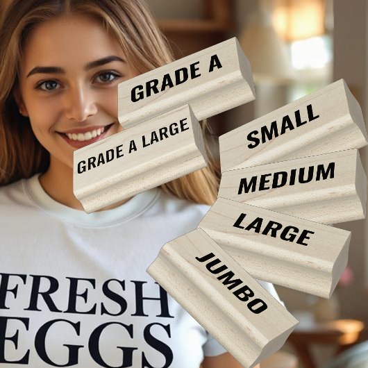 Professionele Ei Karton Maat Stempel (JUMBO)