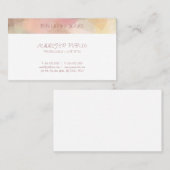 Professionele Elegante Abstracte Kunst Moderne Sja Visitekaartje (Voorkant / Achterkant)