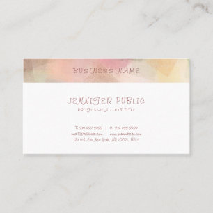 Professionele Elegante Abstracte Kunst Moderne Sja Visitekaartje