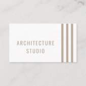 Professionele elegante architect ontwerper moderne visitekaartje (Voorkant)