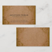 Professionele Elegante Damask Premium Dikke Luxe Visitekaartje (Voorkant / Achterkant)