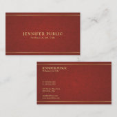 Professionele Elegante Duidelijke Parel beëindigt  Visitekaartje (Voorkant / Achterkant)