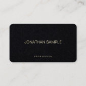 Professionele Elegante Eenvoudige Creatieve Luxe Visitekaartje (Voorkant)