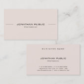 Professionele, elegante gothetekst aantrekkelijk visitekaartje (Voorkant / Achterkant)