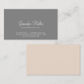 Professionele, elegante harmonische kleuren: Smart Visitekaartje (Voorkant / Achterkant)