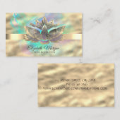 Professionele Elegante Holografische Inkt, Goud, L Visitekaartje (Voorkant / Achterkant)