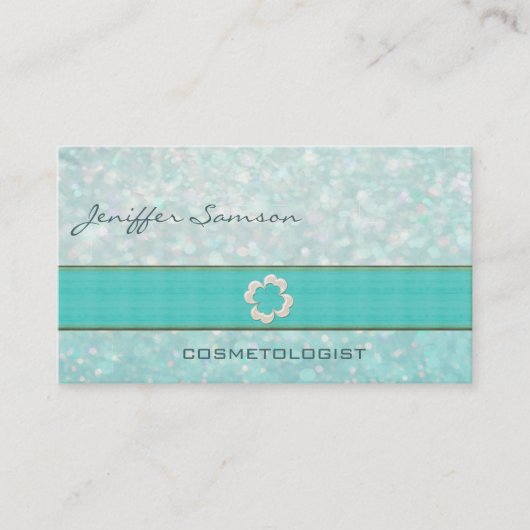 Professionele elegante keramische schuimsteen visitekaartje (Voorkant)