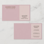 Professionele Elegante Kleuren Moderne Creatieve C Visitekaartje (Voorkant / Achterkant)