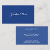 Professionele elegante luxe voor Calligrafie Visitekaartje (Voorkant / Achterkant)