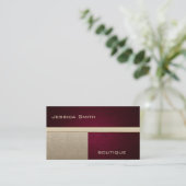 Professionele elegante moderne luxe glitterij visitekaartje (Staand voorkant)