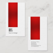 Professionele elegante, moderne, luxe-linnen trend visitekaartje (Voorkant / Achterkant)