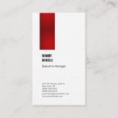 Professionele elegante, moderne, luxe-linnen trend visitekaartje (Voorkant)