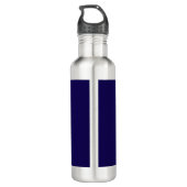 Professionele elegante moderne minimalistische don waterfles  (Achterkant)