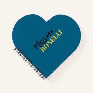 Professionele elegante moderne minimalistische eff notitieboek