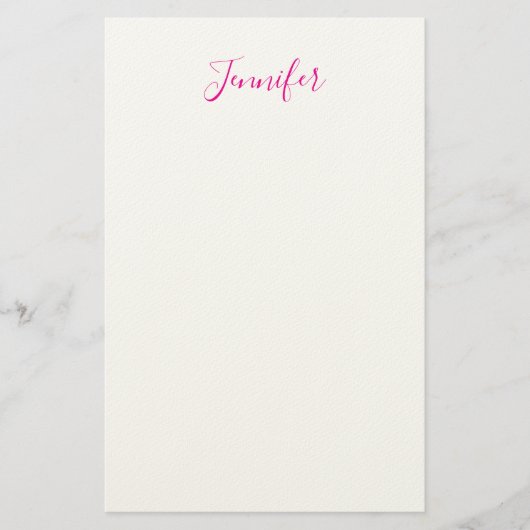 Professionele elegante moderne minimalistische gew briefpapier (Voorkant)