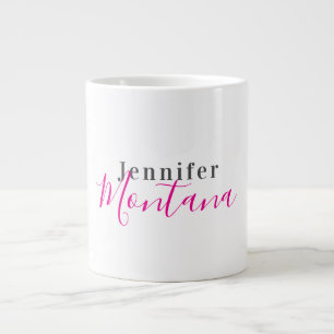 Professionele elegante moderne minimalistische naa grote koffiekop