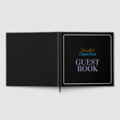 Professionele elegante moderne minimalistische vla gastenboek (Volledig)