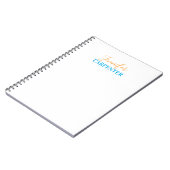 Professionele elegante moderne minimalistische vla notitieboek (Linkerzijde)