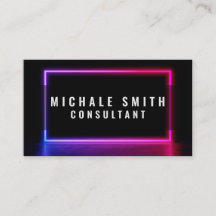 Professionele elegante moderne neon- en lichtzuige