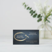 Professionele elegante moderne schilderservice visitekaartje (Staand voorkant)
