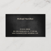 Professionele elegante moderne schilderservice visitekaartje (Achterkant)