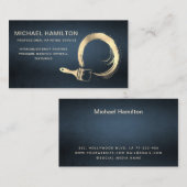 Professionele elegante moderne schilderservice visitekaartje (Voorkant / Achterkant)