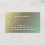 Professionele elegante moderne schilderservice visitekaartje (Achterkant)