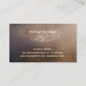 Professionele elegante moderne schilderservice visitekaartje (Achterkant)