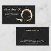 Professionele elegante moderne schilderservice visitekaartje (Voorkant / Achterkant)