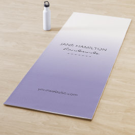 Professionele Elegante Paarse Oefenmat Yogamat