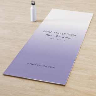 Professionele Elegante Paarse Oefenmat Yogamat