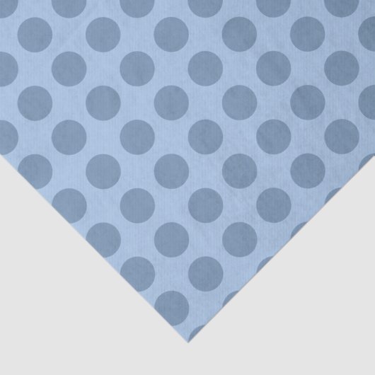 Professionele elegante pastelblauwe effen kleur tissuepapier (Detail)