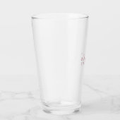 Professionele elegante roos gouden minimalistische glas (Rechts)