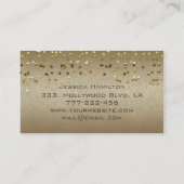 Professionele elegante smeltkroes visitekaartje (Achterkant)