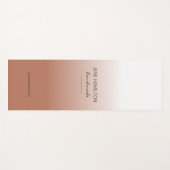 Professionele Elegante Terracotta Oefenmat Yogamat (Voorkant (horizontaal))