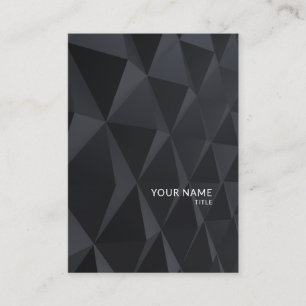 Professionele, elegante zwarte moderne technologie visitekaartje