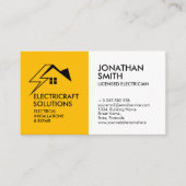Professionele Elektroaannemer - Elektricien Visitekaartje (Voorkant)