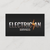 Professionele Elektroaannemer - Elektricien Visitekaartje (Voorkant)