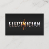 Professionele Elektroaannemer - Elektricien Visitekaartje (Voorkant)